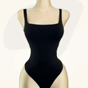 Sleek Square-Neck Essential Bodysuit