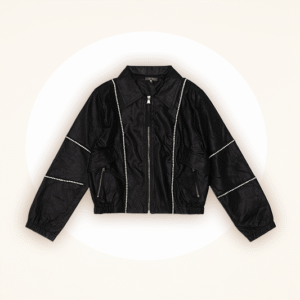 Midnight Sparkle Bomber Jacket