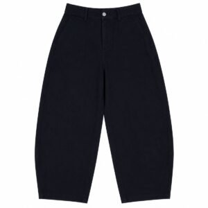 Black High-Waisted Wide-Leg Pants