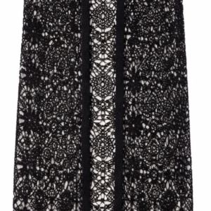 Black Lace Duster Cardigan