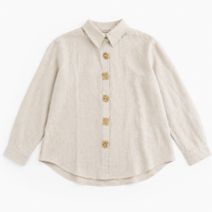 Classic White Button-Down Shirt