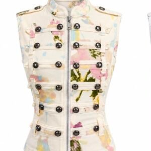 Abstract Splash Military Vest
